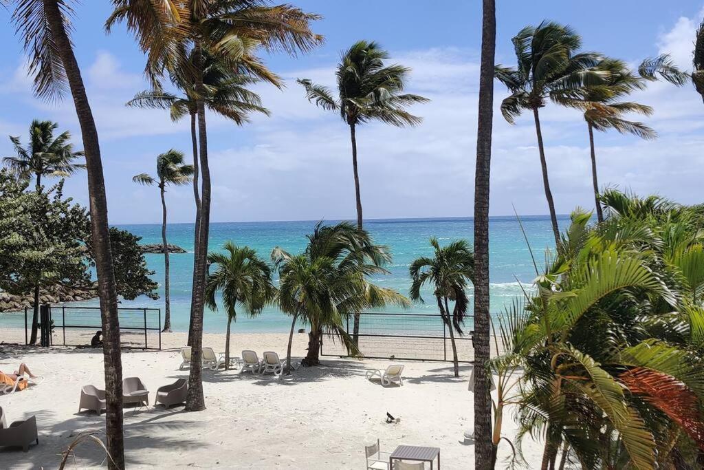 Parfum Des Iles - Vue Mer, Plage A 30M Et Piscine En Option Le Gosier  Ngoại thất bức ảnh