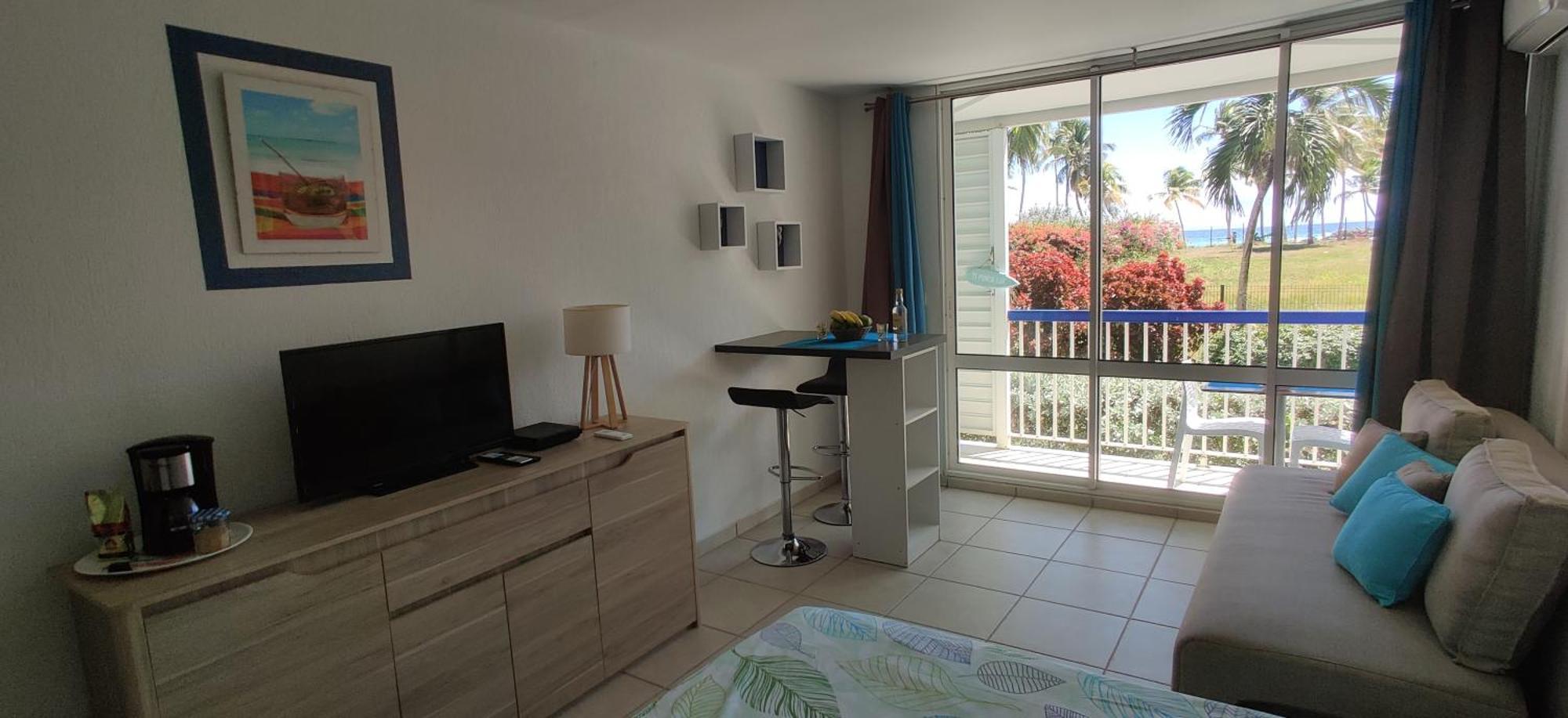 Parfum Des Iles - Vue Mer, Plage A 30M Et Piscine En Option Le Gosier  Ngoại thất bức ảnh